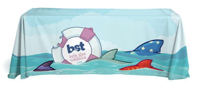 Full Printed Table Cloth for Byte Size Treasure