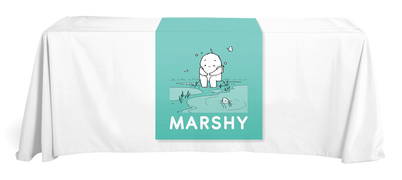 Full Printed Table Runner for Marshy