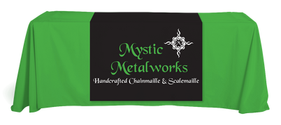 Full Printed Table Runner for Mystic Metalworks Full Printed Table Runner for Mystic Metalworks