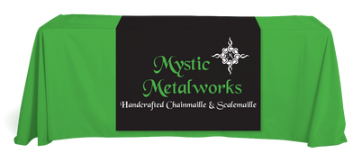 Full Printed Table Runner for Mystic Metalworks