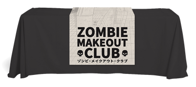 Full Printed Table Runner for Zombie Makeout Club Full Printed Table Runner for Zombie Makeout Club
