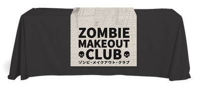 Full Printed Table Runner for Zombie Makeout Club