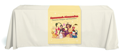Full Printed Table Runner for Savannah Alexandria