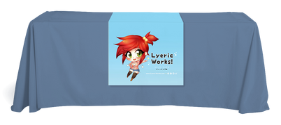 Full Printed Table Runner for Lyeric Works